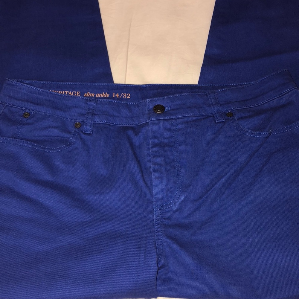 Talbots Heritage slim ankle jeans